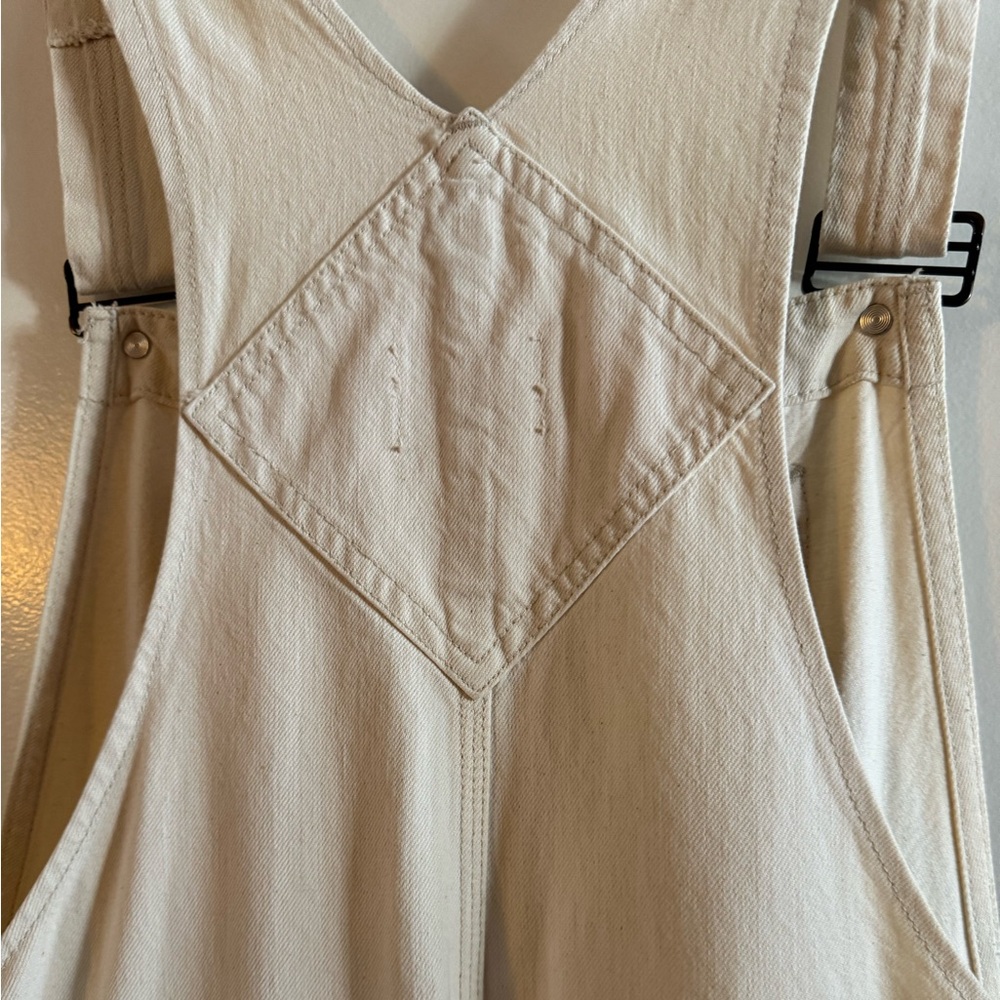 Doen Myrtle Overalls in Oatmilk - Picture 6 of 9